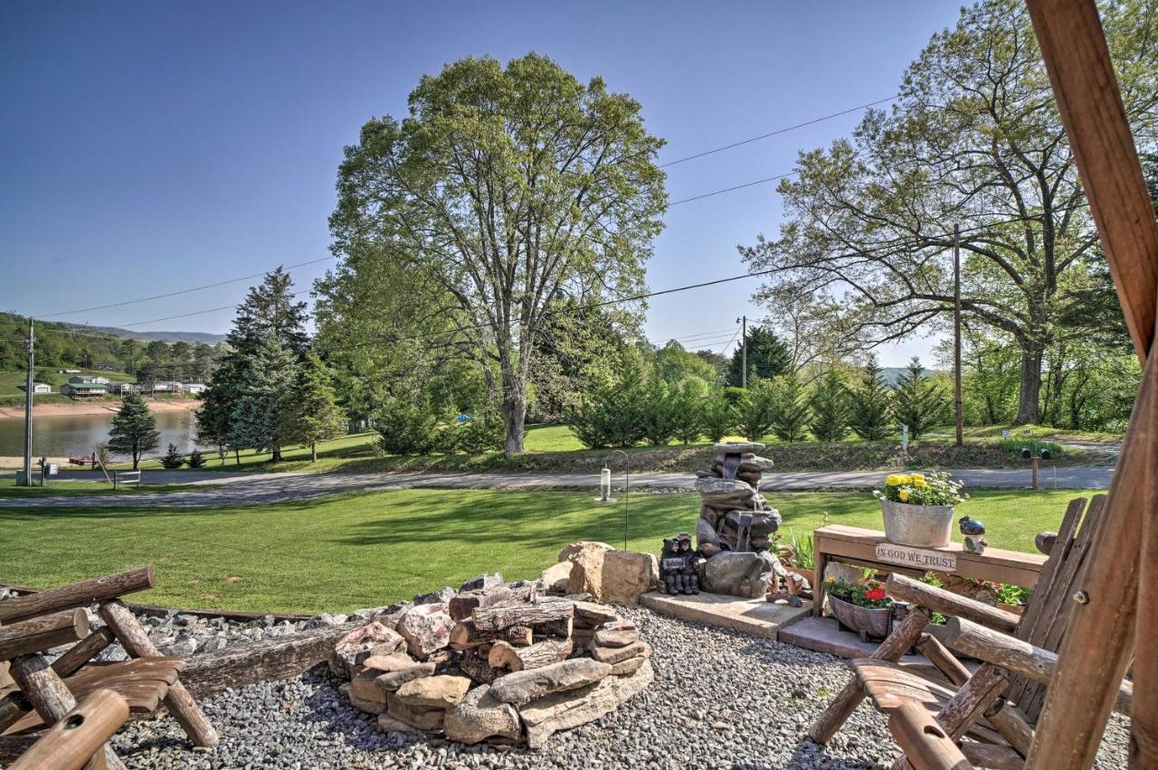 Rivers View - Cherokee Lake Cabin With Fire Pit! Bean Station Esterno foto