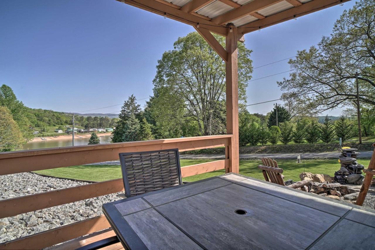 Rivers View - Cherokee Lake Cabin With Fire Pit! Bean Station Esterno foto