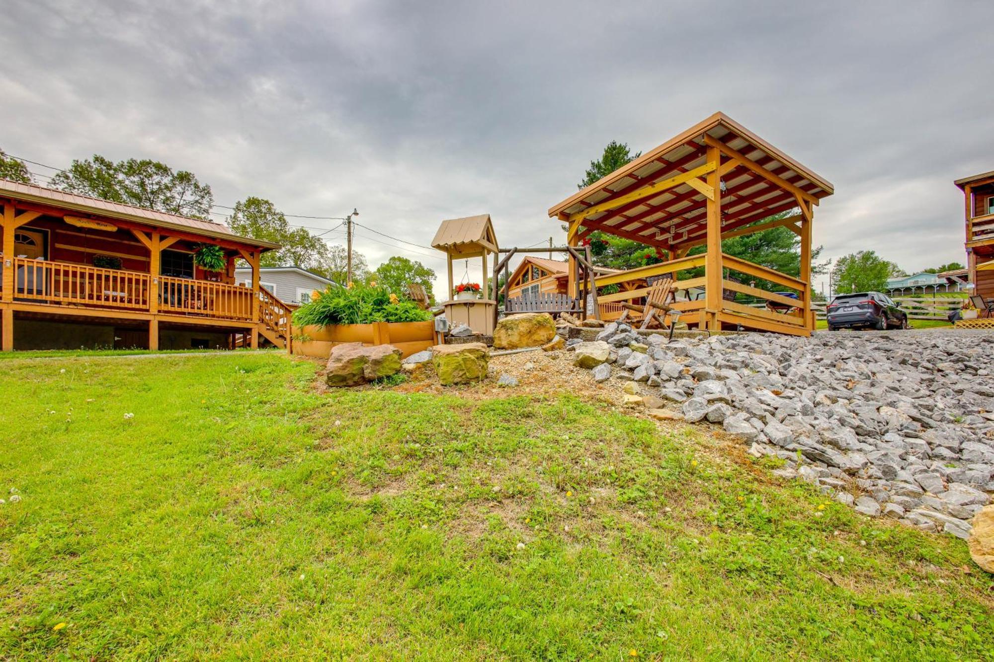 Rivers View - Cherokee Lake Cabin With Fire Pit! Bean Station Esterno foto