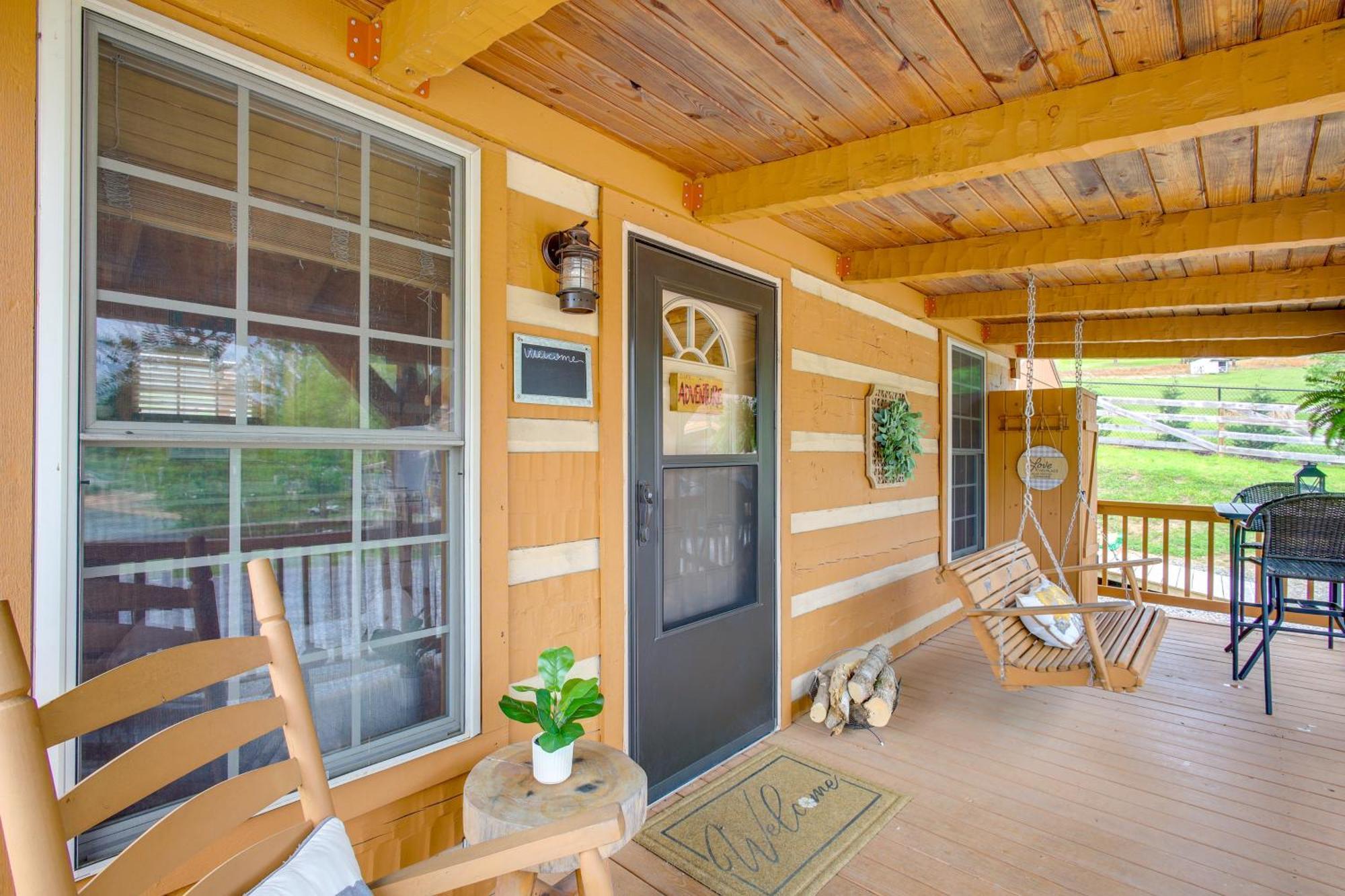 Rivers View - Cherokee Lake Cabin With Fire Pit! Bean Station Esterno foto