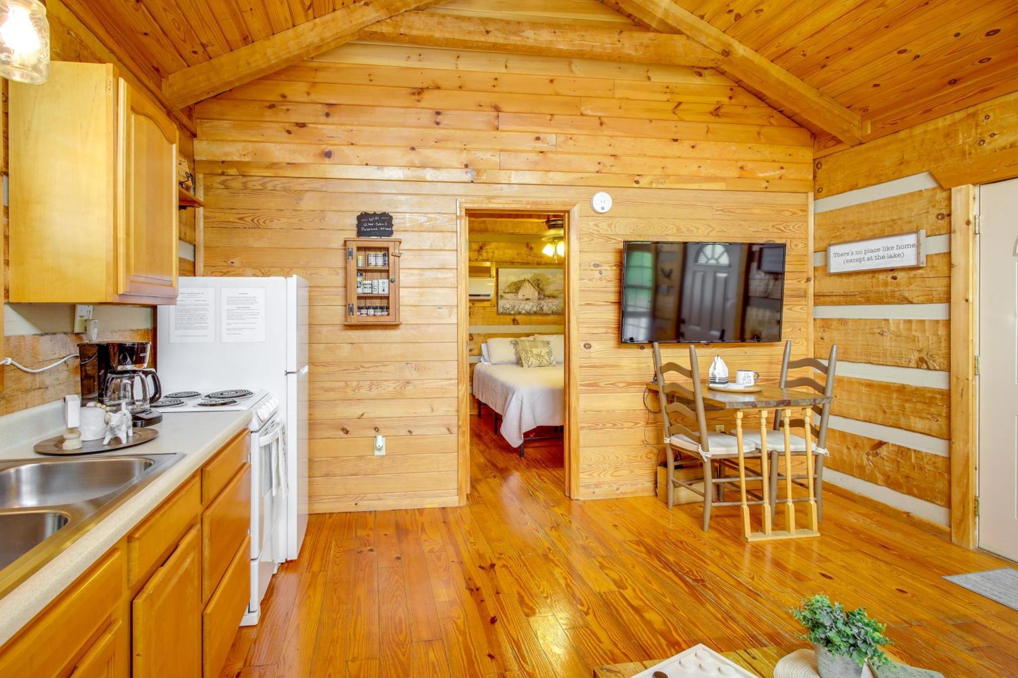 Rivers View - Cherokee Lake Cabin With Fire Pit! Bean Station Esterno foto
