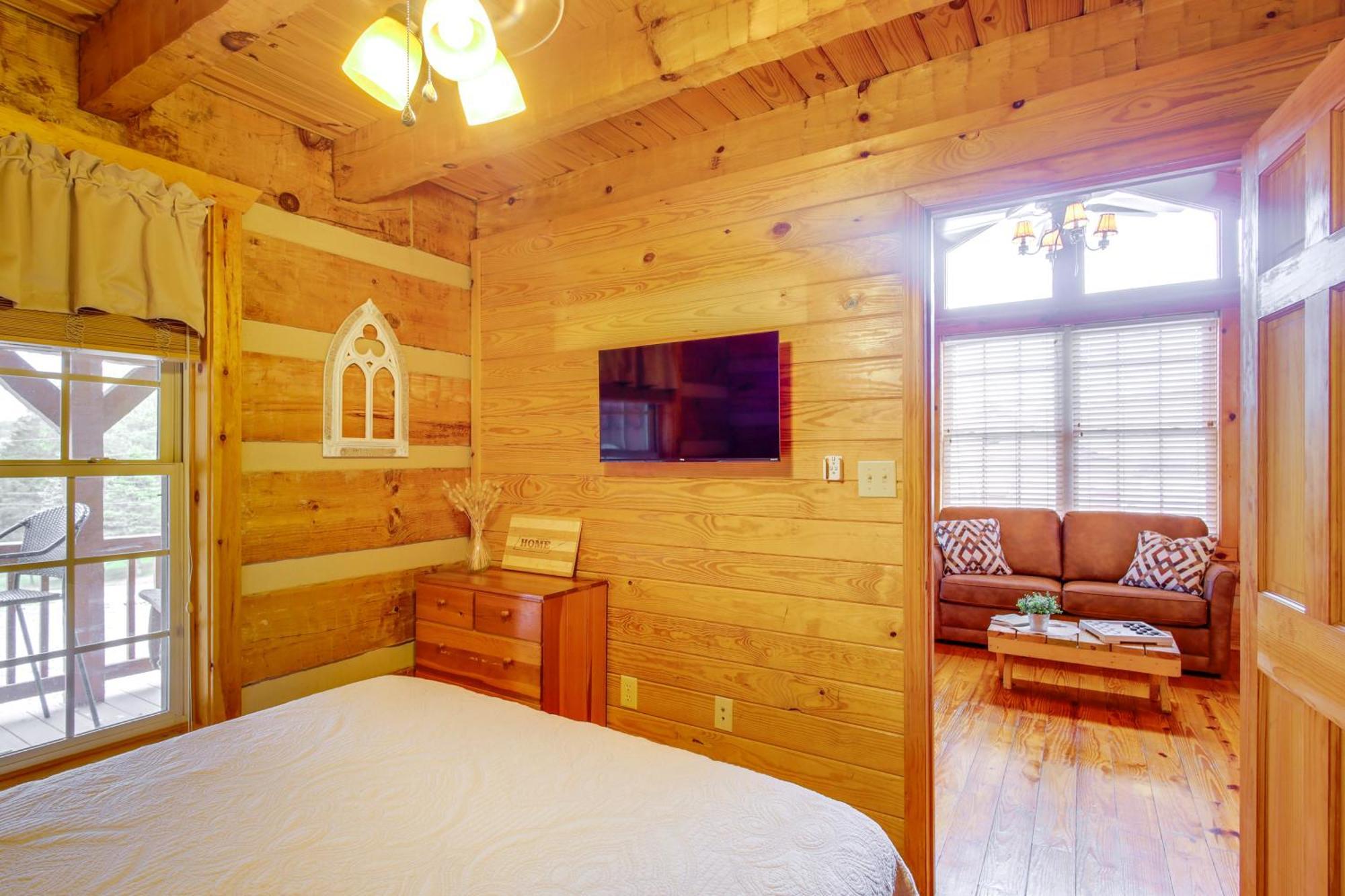 Rivers View - Cherokee Lake Cabin With Fire Pit! Bean Station Esterno foto