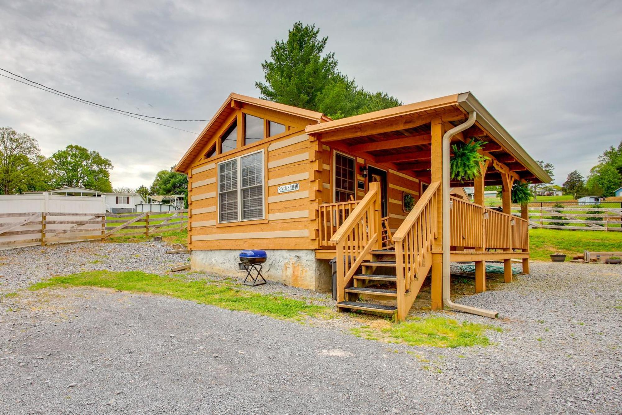Rivers View - Cherokee Lake Cabin With Fire Pit! Bean Station Esterno foto