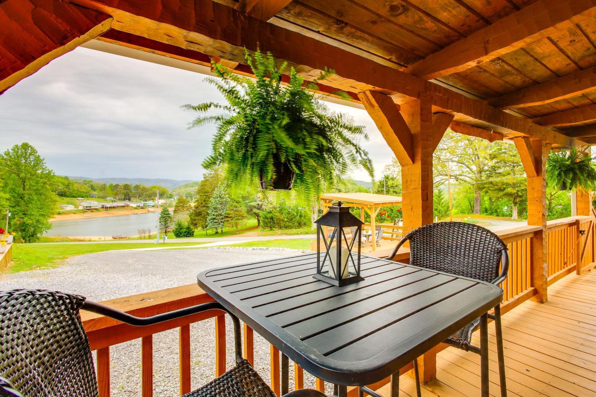 Rivers View - Cherokee Lake Cabin With Fire Pit! Bean Station Esterno foto