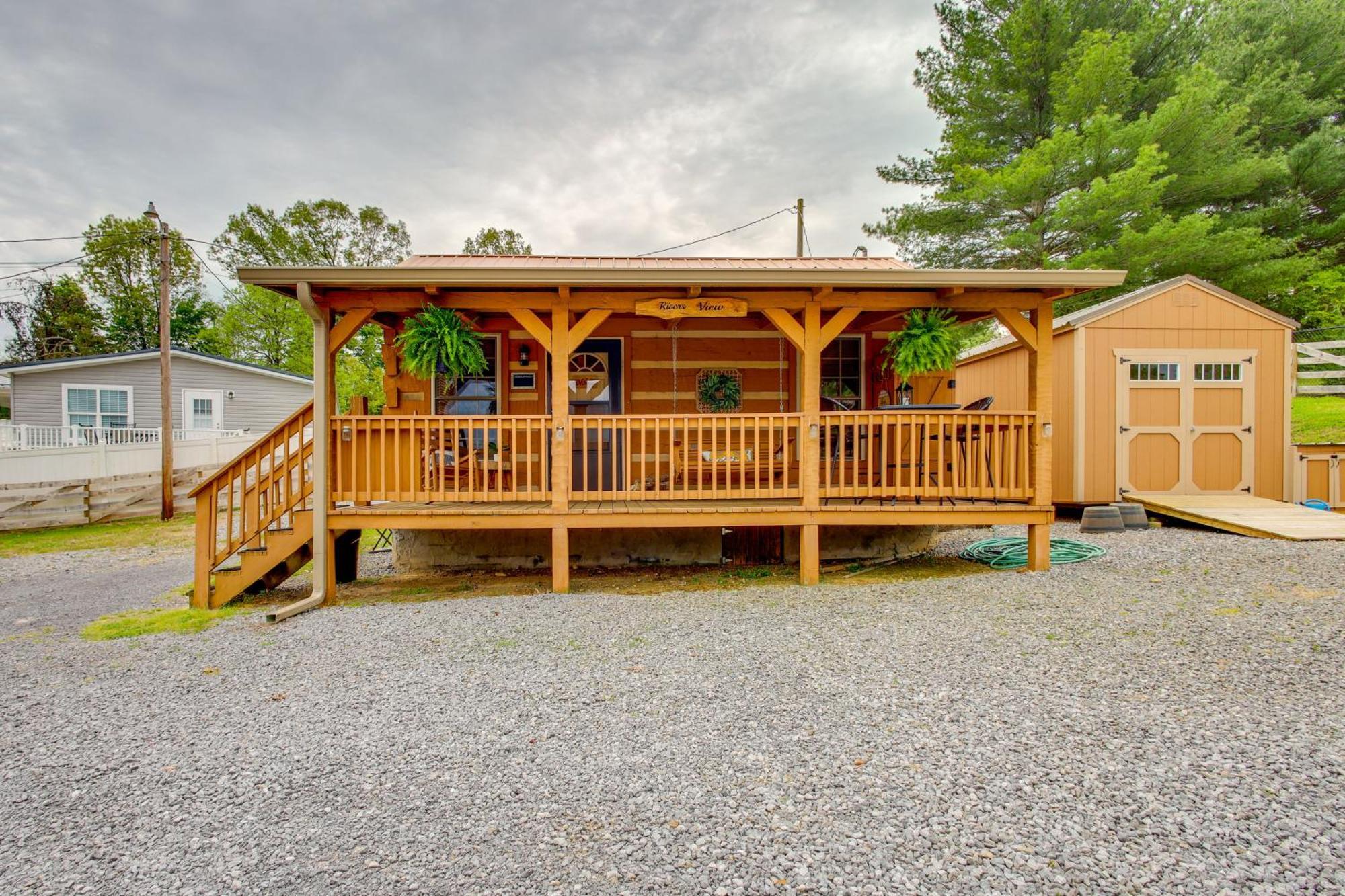 Rivers View - Cherokee Lake Cabin With Fire Pit! Bean Station Esterno foto